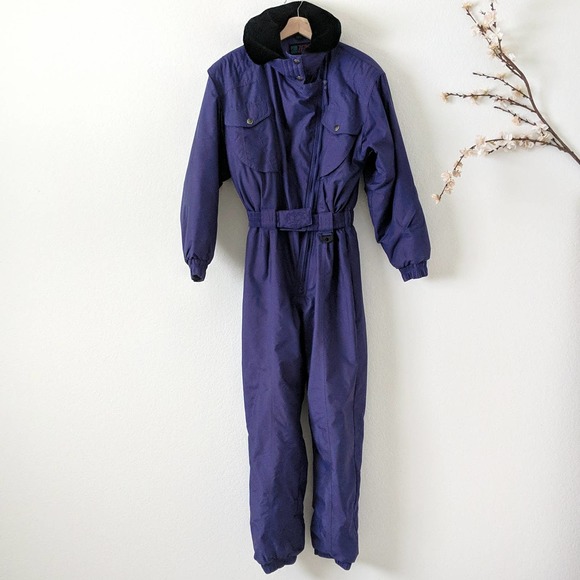 Vintage Jackets Coats Vintage Snow Suit One Piece Ski Ml 90s Retro Poshmark
